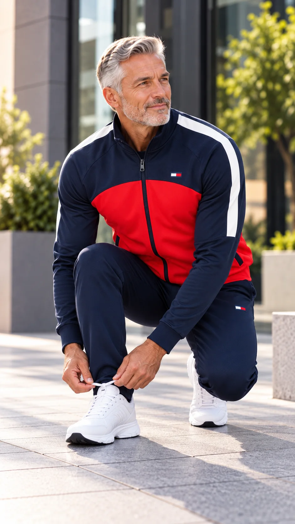 Survêtement Tommy – Ananas 🔴🔵