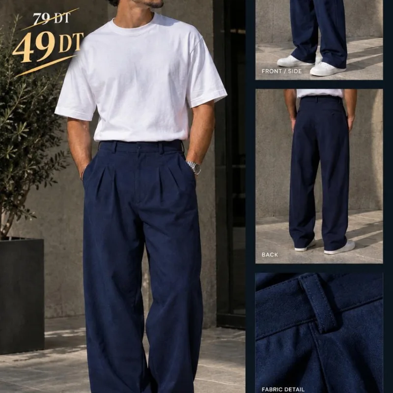 Pantalon Wide Leg