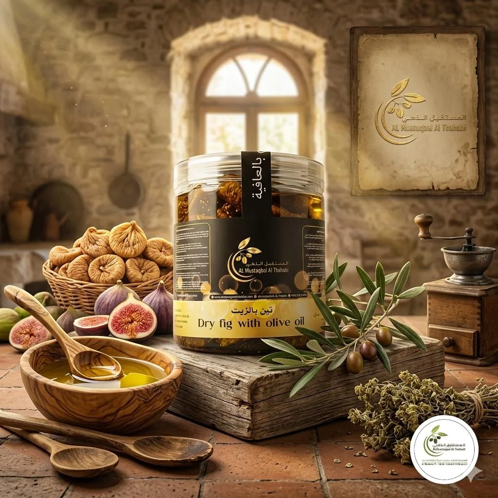 تين مجفف بالزيت والسمسم (جوهرة المقبلات العربية)