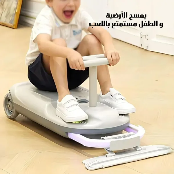 سيارة التنظيف الكهربائية المتحركة للأطفال — الصورة 2