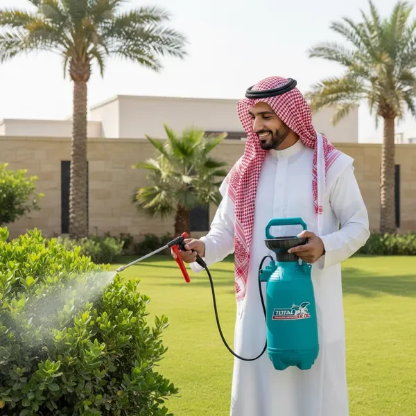 رشاش ضغط يدوي 6 لتر متعدد الاستخدامات للزراعة والتنظيف — الصورة 9