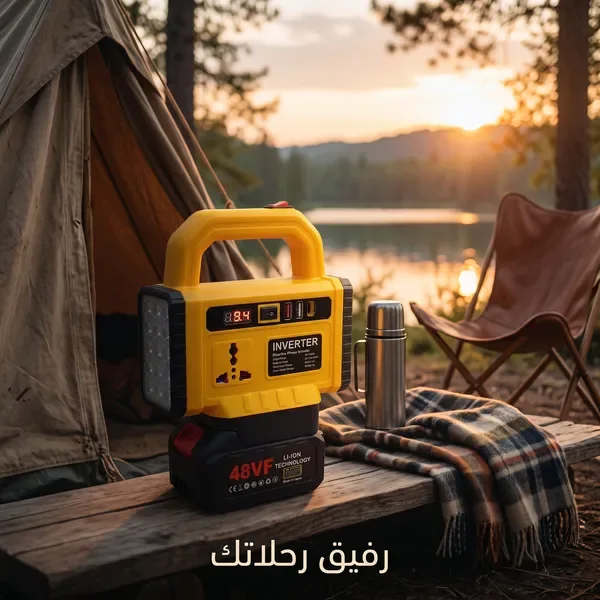 محول طاقة متنقل متعدد الوظائف للاستخدام الخارجي — الصورة 2