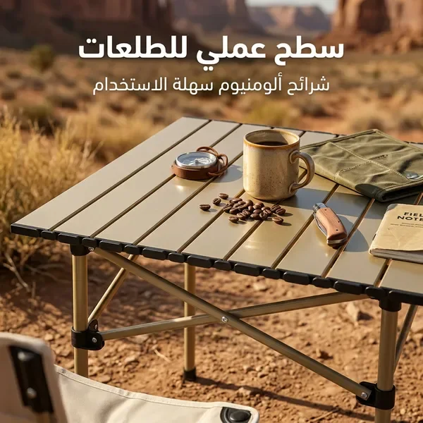 مجموعة البر والطلعات (طاولة مع 2 كراسي) — الصورة 6