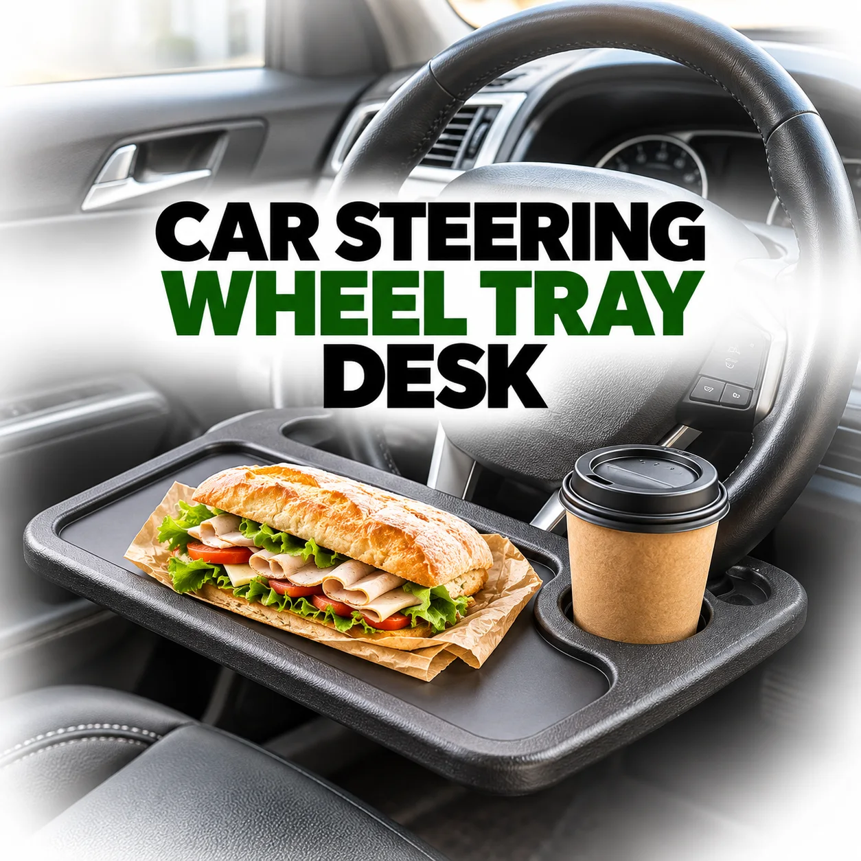 Car Steering Wheel Tray Desk