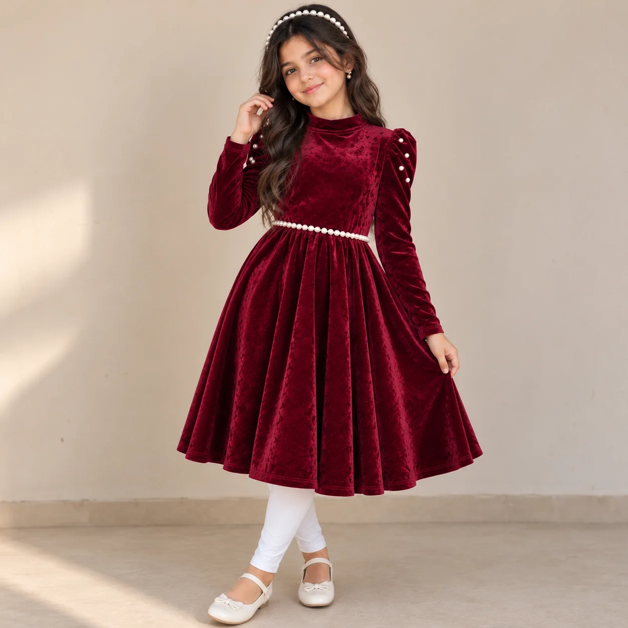 👗فستان موبرا فاخر