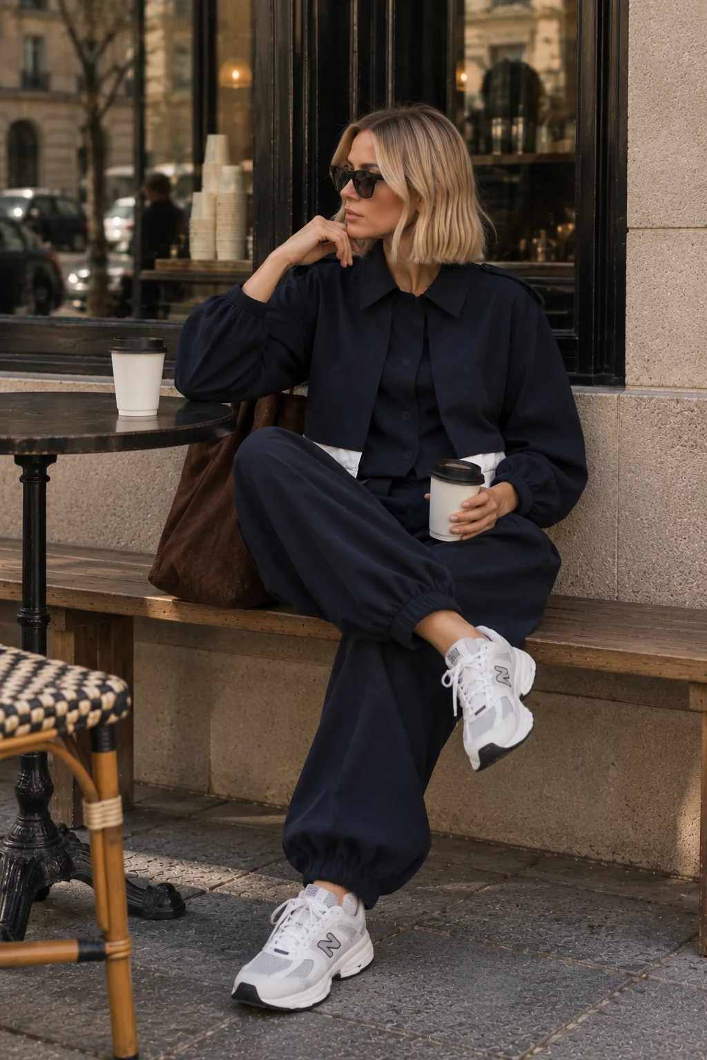 Ensemble Casual Bleu Nuit