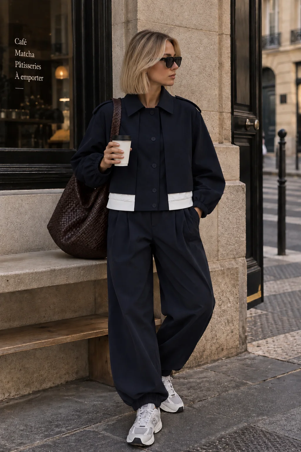 Ensemble Casual Bleu Nuit