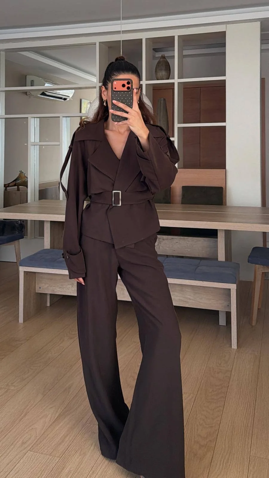 Ensemble Trench Cacao