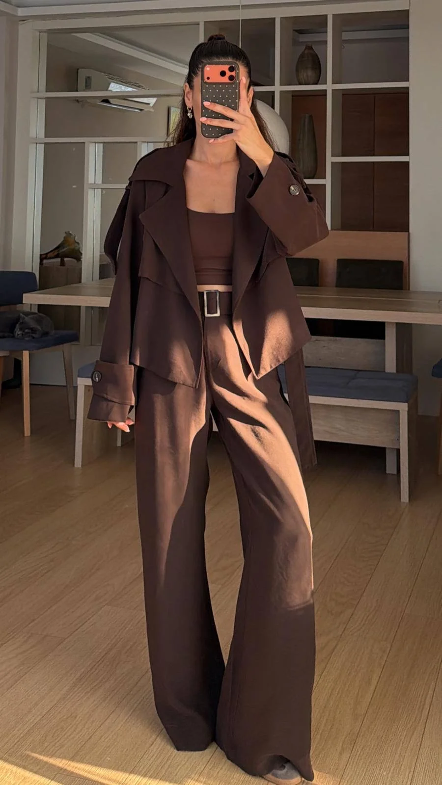 Ensemble Trench Cacao