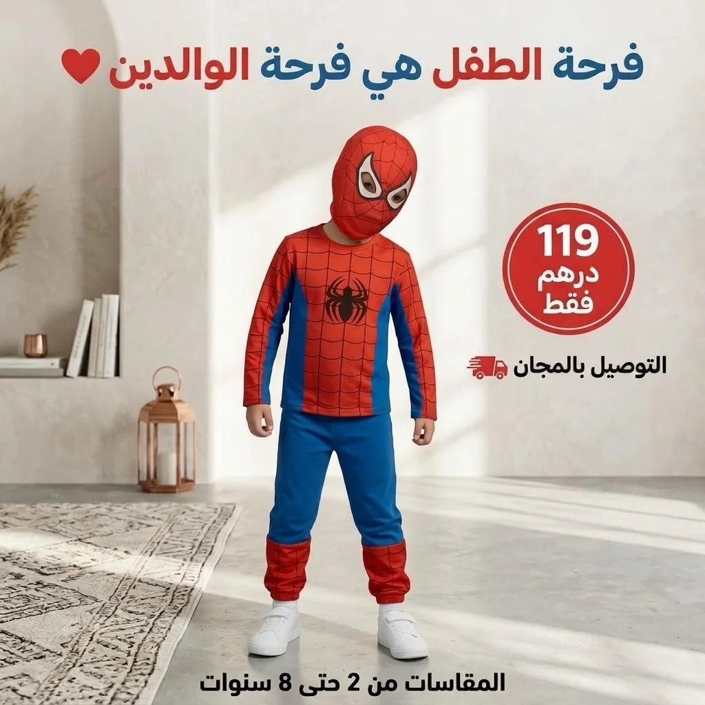 أجمل حاجة هي تشوف الفرحة فعيون ولدك!