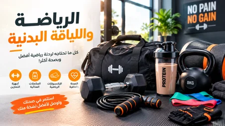 🏋️ الرياضة واللياقة البدنية