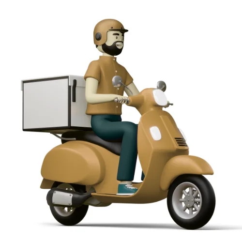 التوصيل لجميع المدن