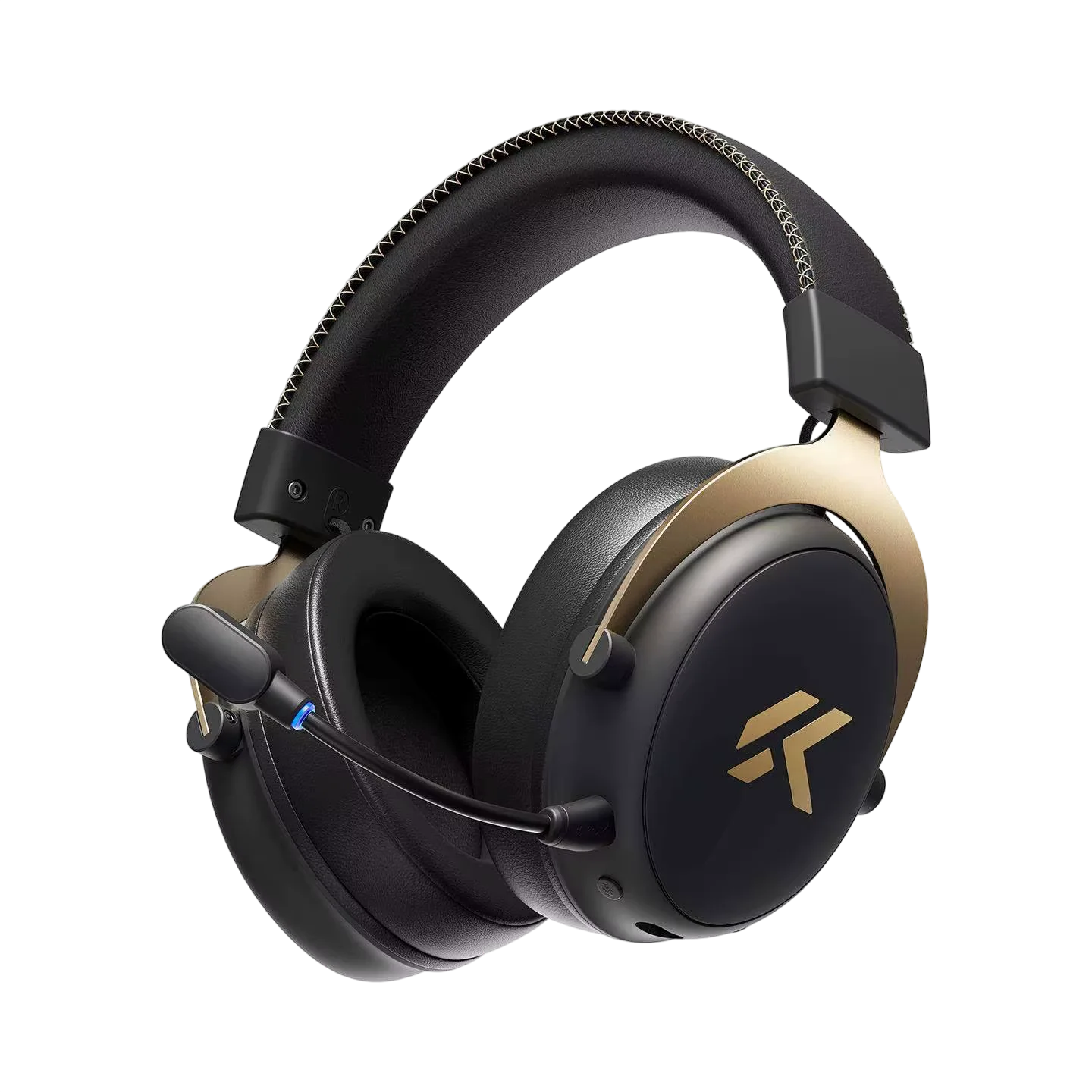MCHOSE V9 Pro 2 Wireless Gaming Headset - Black & Gold