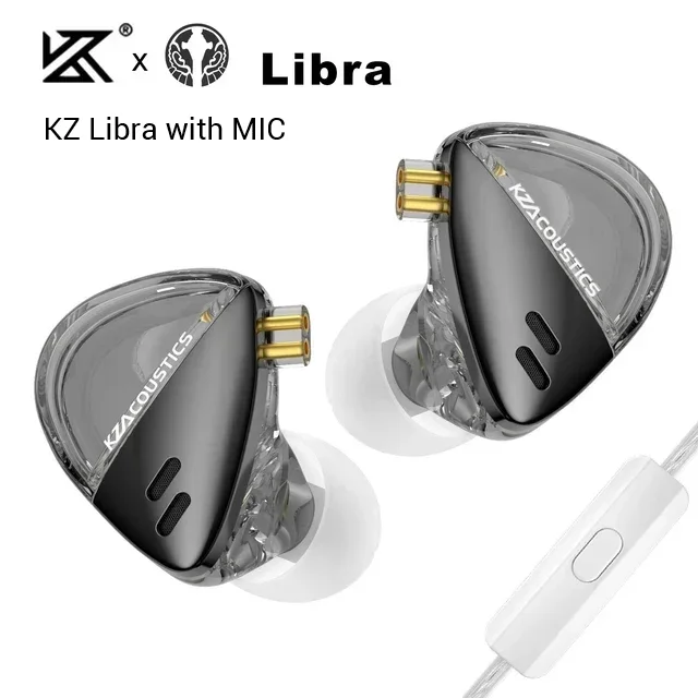 KZ x Angelears Libra High Resolution Version IEM (3.5mm With Mic)