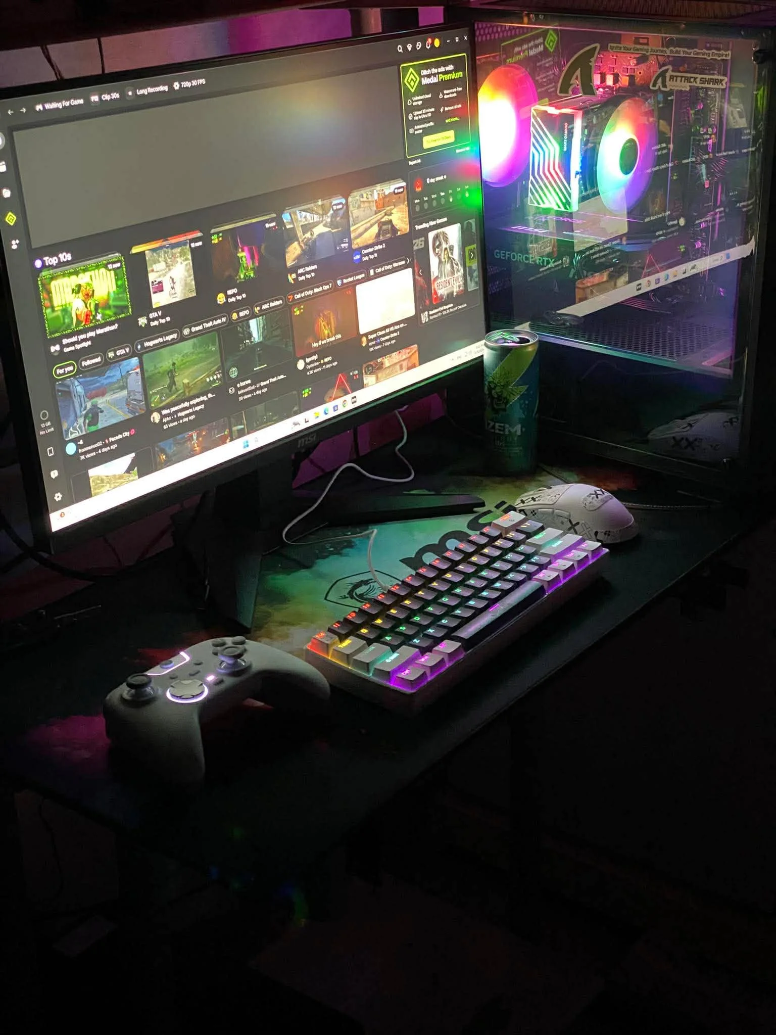 ATTACK SHARK X3 Wireless Gaming Mouse