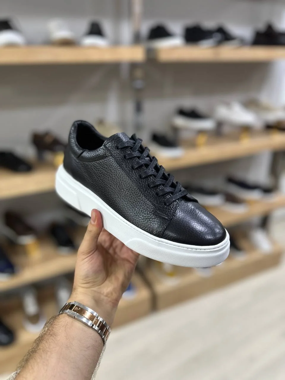 Baskets cuir  002