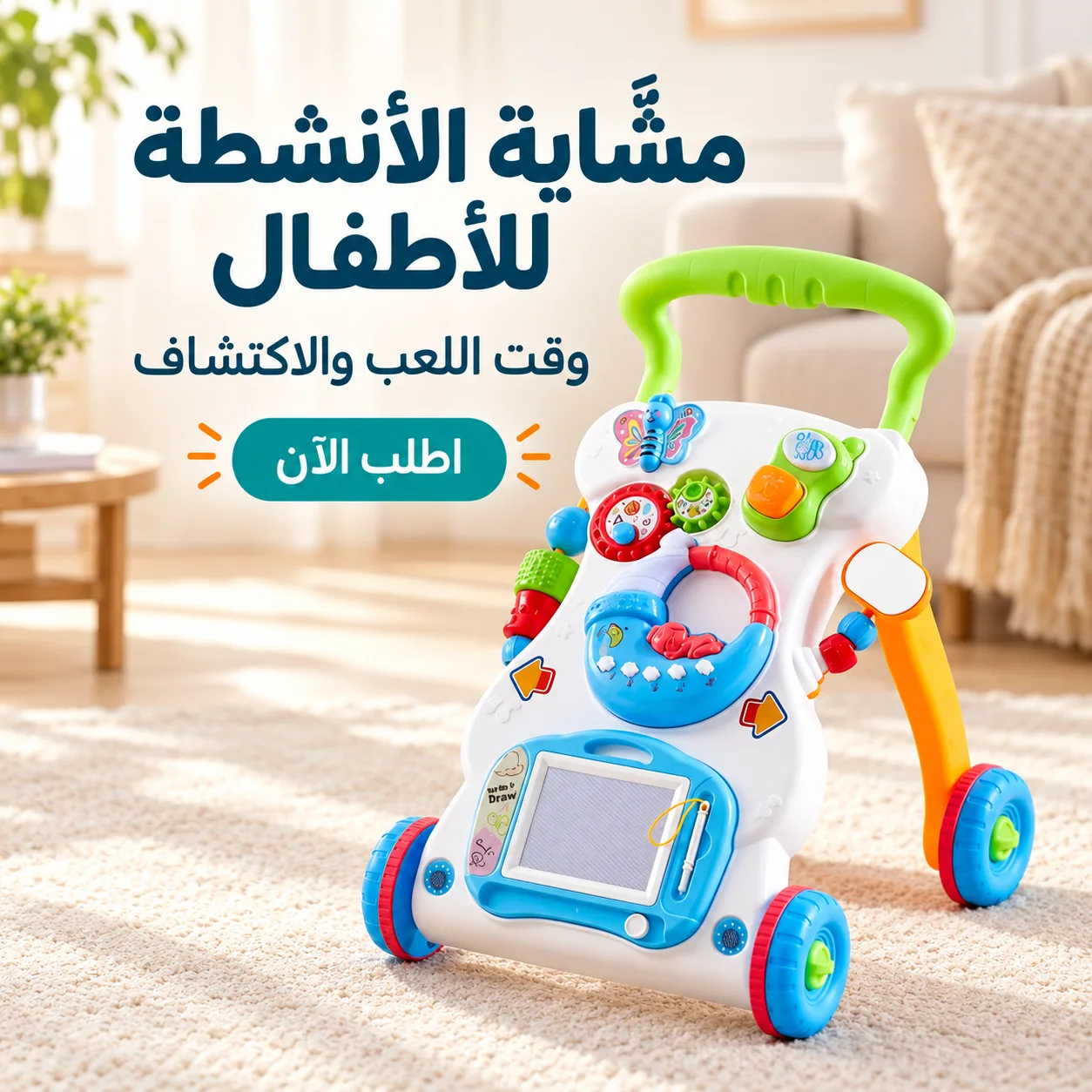 مشاية للأطفال 🌟 متعة وتعلّم مع كل خطوة
