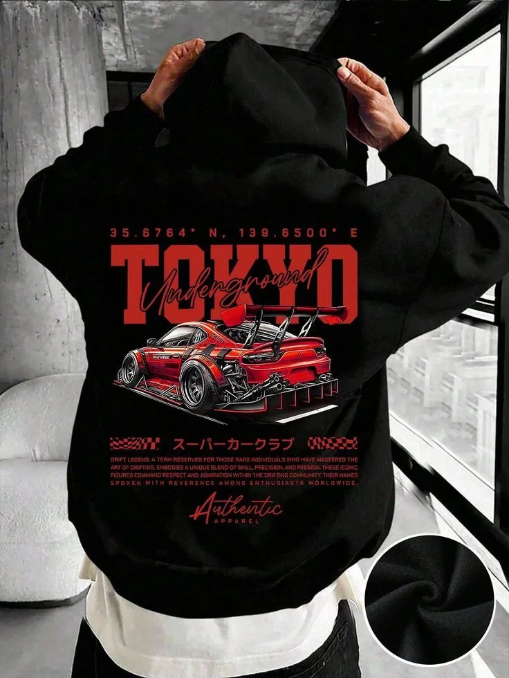 Tokyo Underground Oversized Hoodie