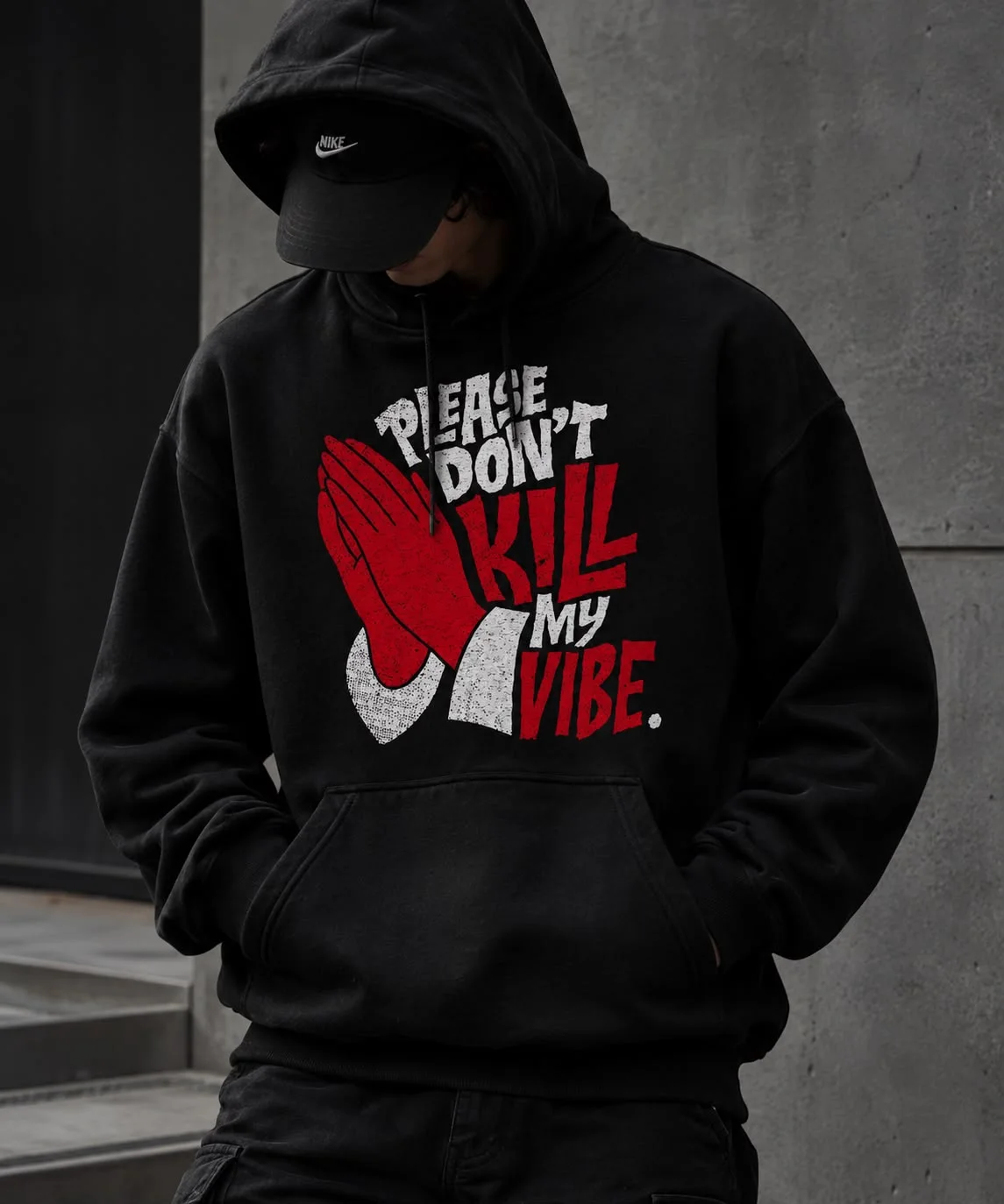 PLEASE DON’T KILL MY VIBE — Graphic Hoodie