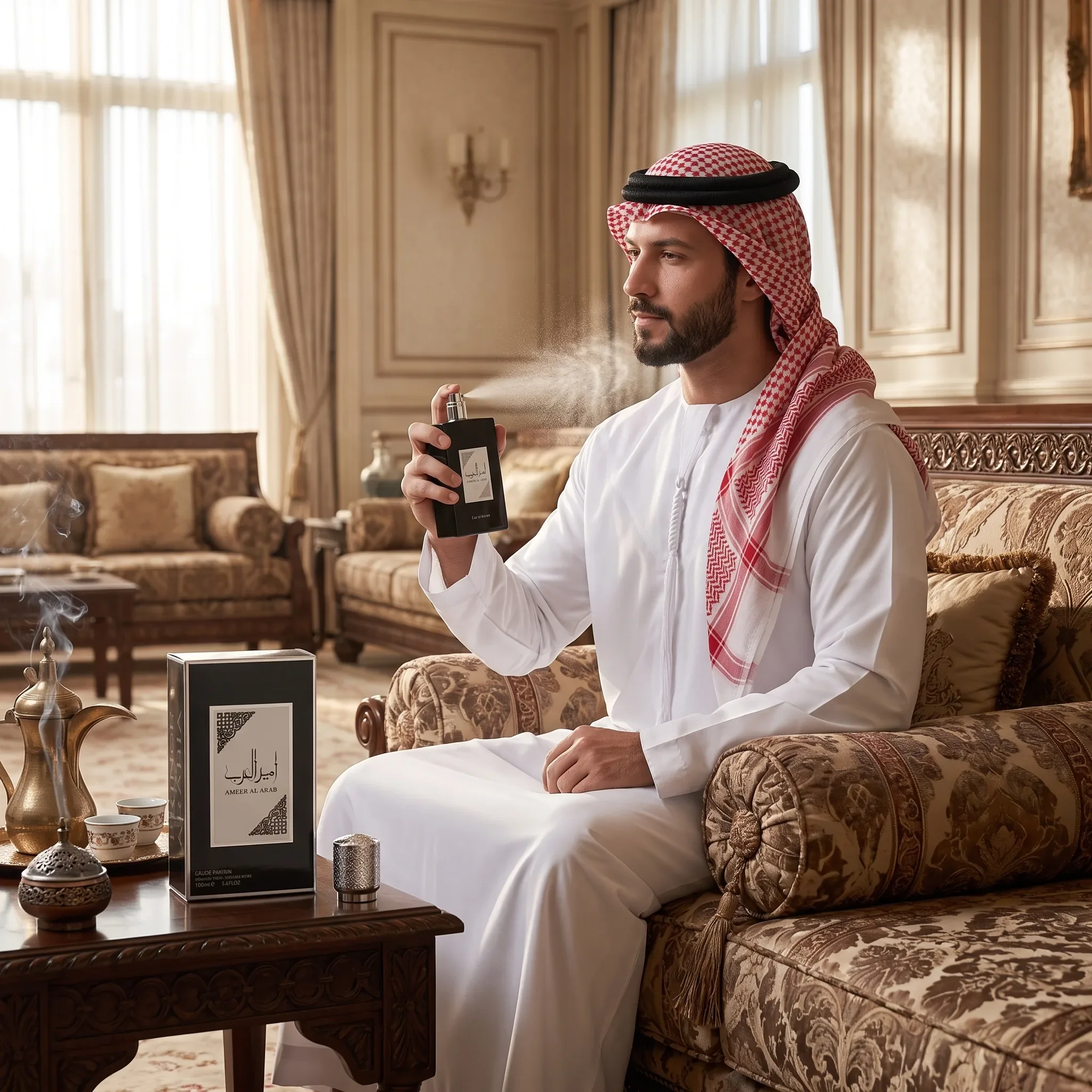 عطر رجالي عربي Ameer Al Arab في المجلس