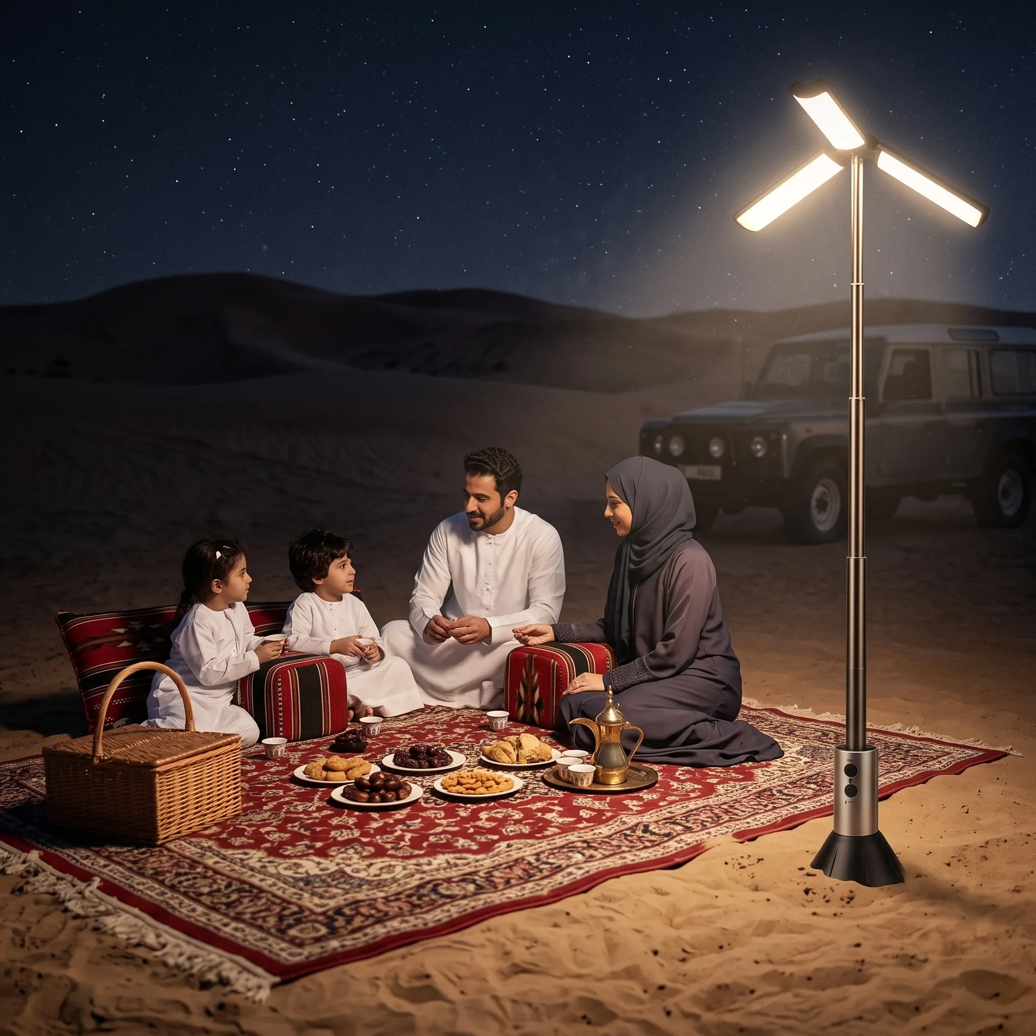 كشاف رحلات تلسكوبي في كشتة الشمال