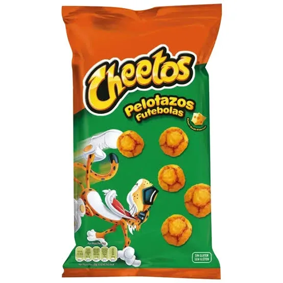 cheetos pelotazos futebolas grande
