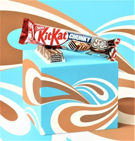 KitKat Chunky FUNKY Milk & White Chocolate