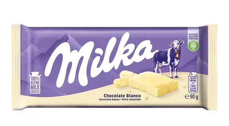 milka chocolat blanco