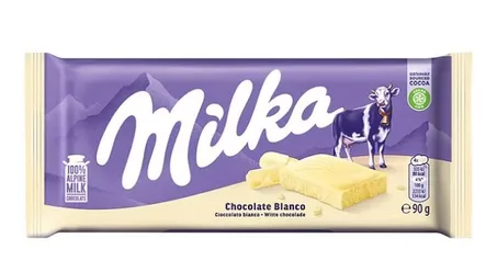 milka chocolat blanco