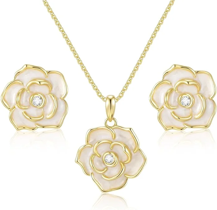 Parure Fleur Élégance