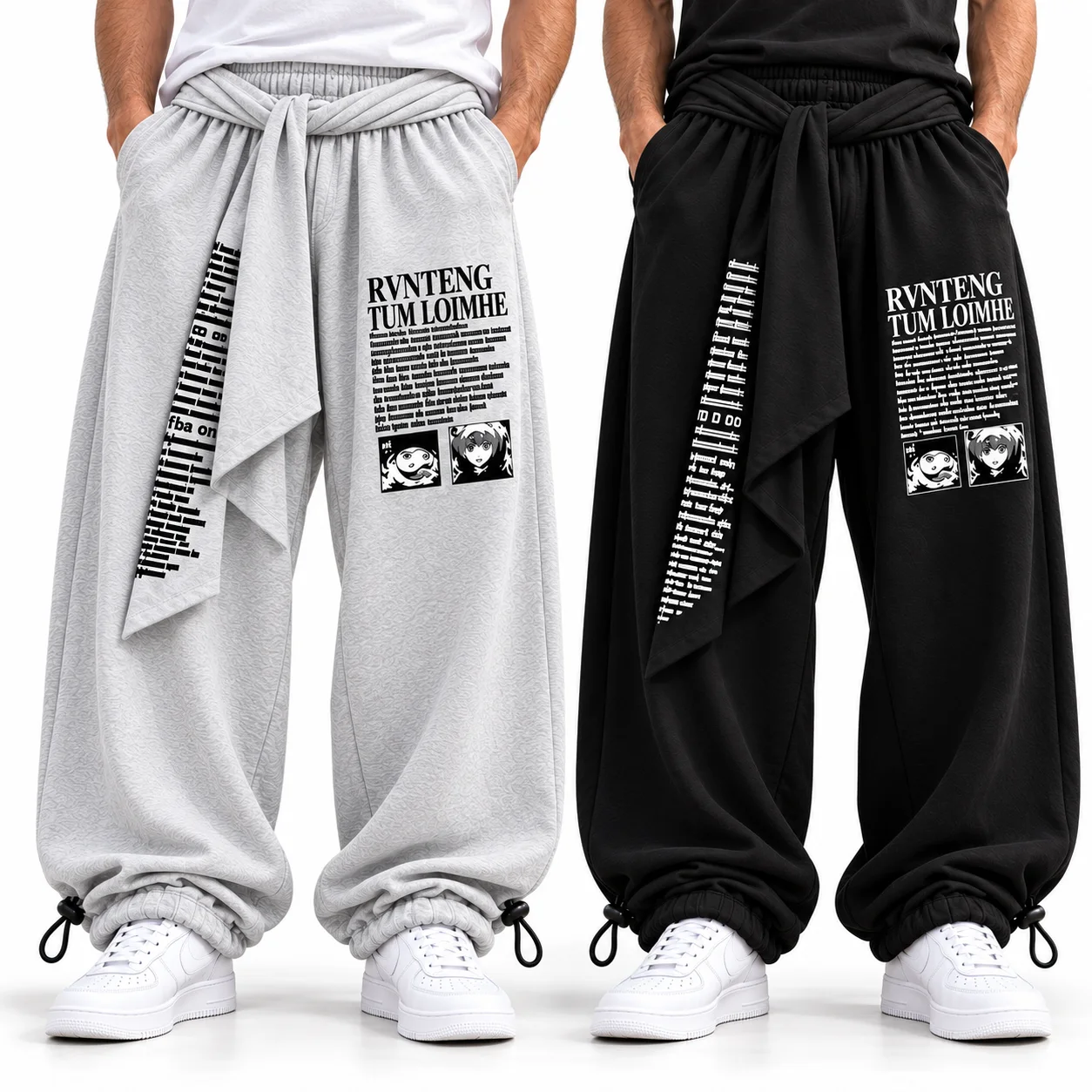 Pontalons wide leg streetwear  ( homme )