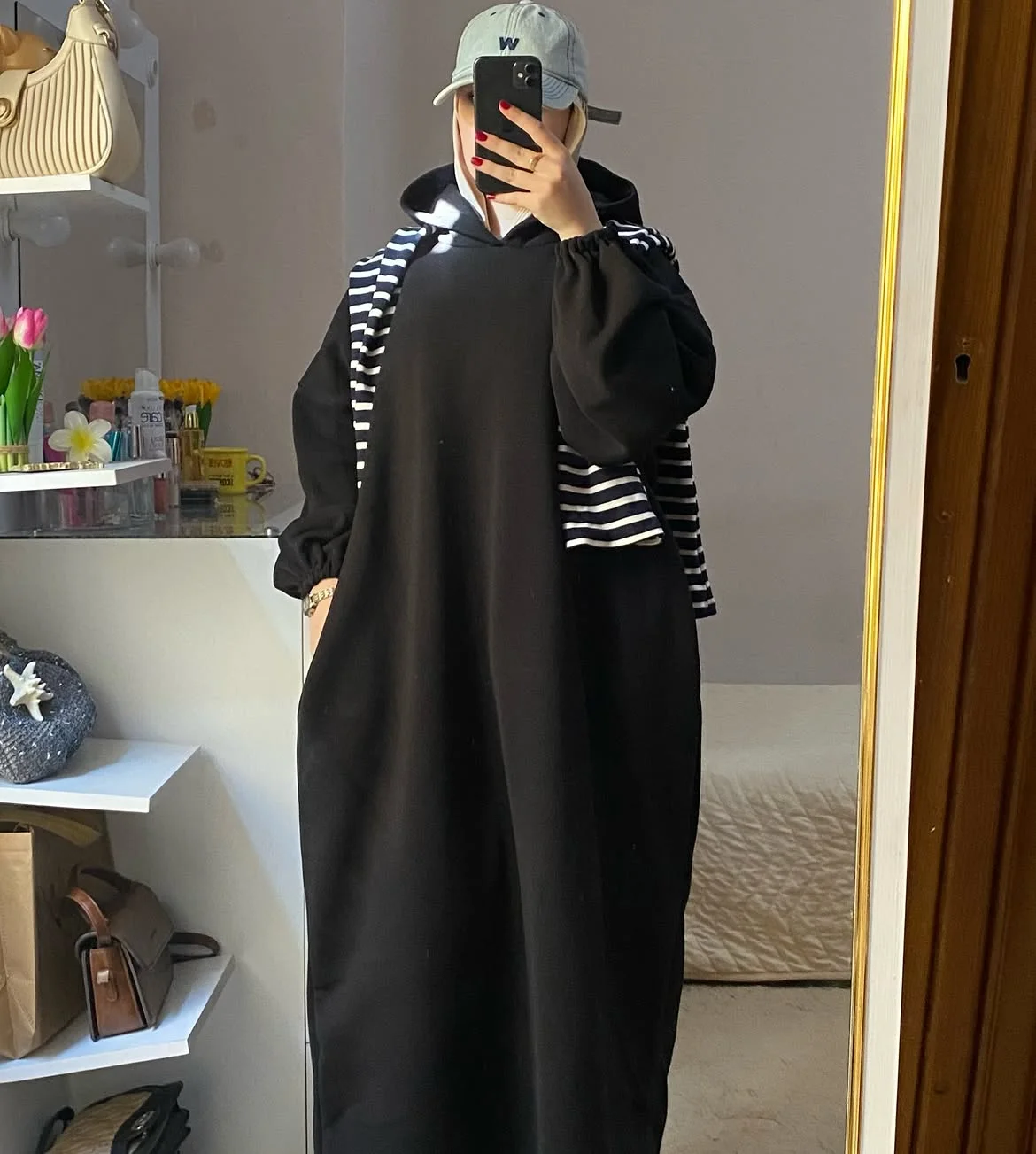 Hoodie Dress Sport-Chic
