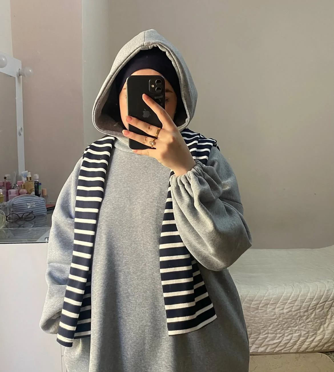 Hoodie Dress Sport-Chic