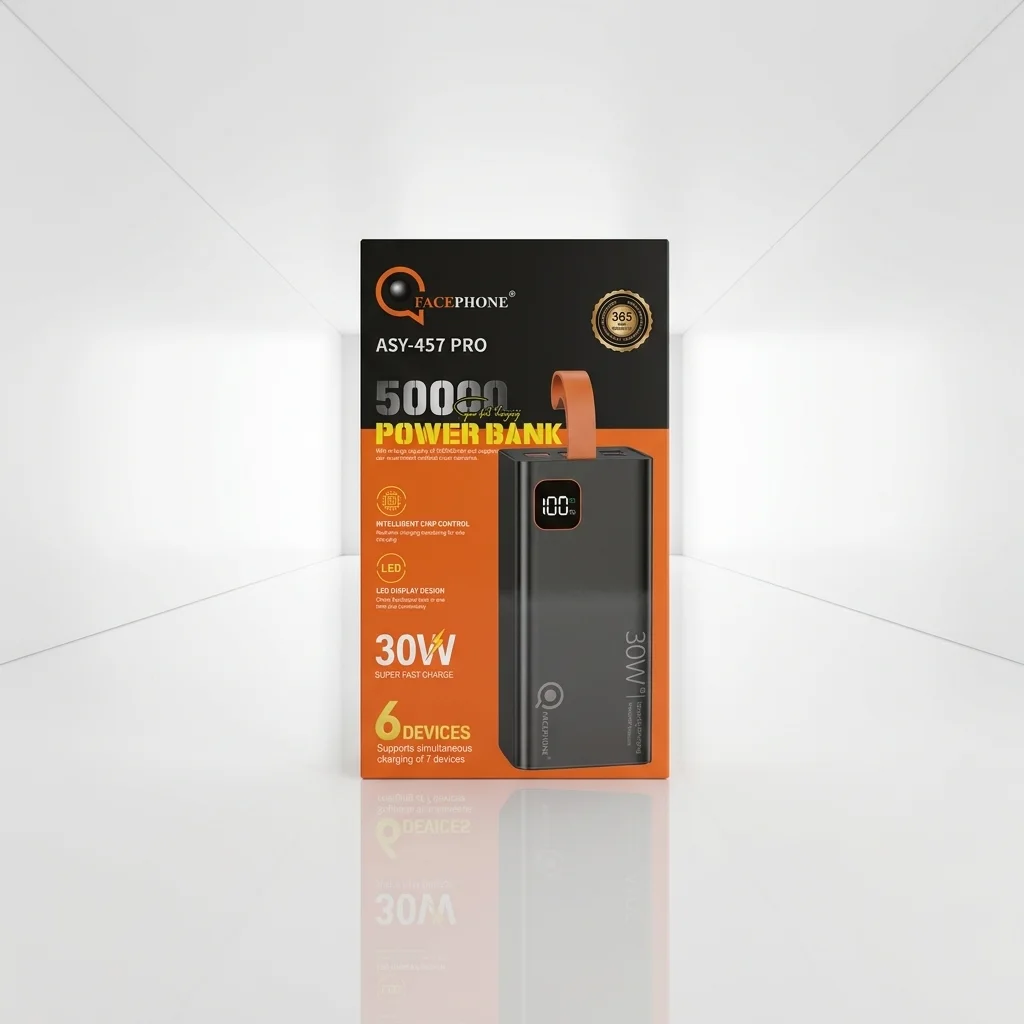 Power Bank 50000mAh | Charge Ultra Rapide 30W