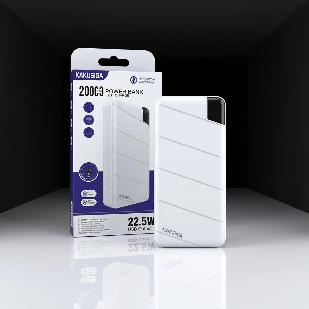 KAKUSIGA Power Bank 20000mAh