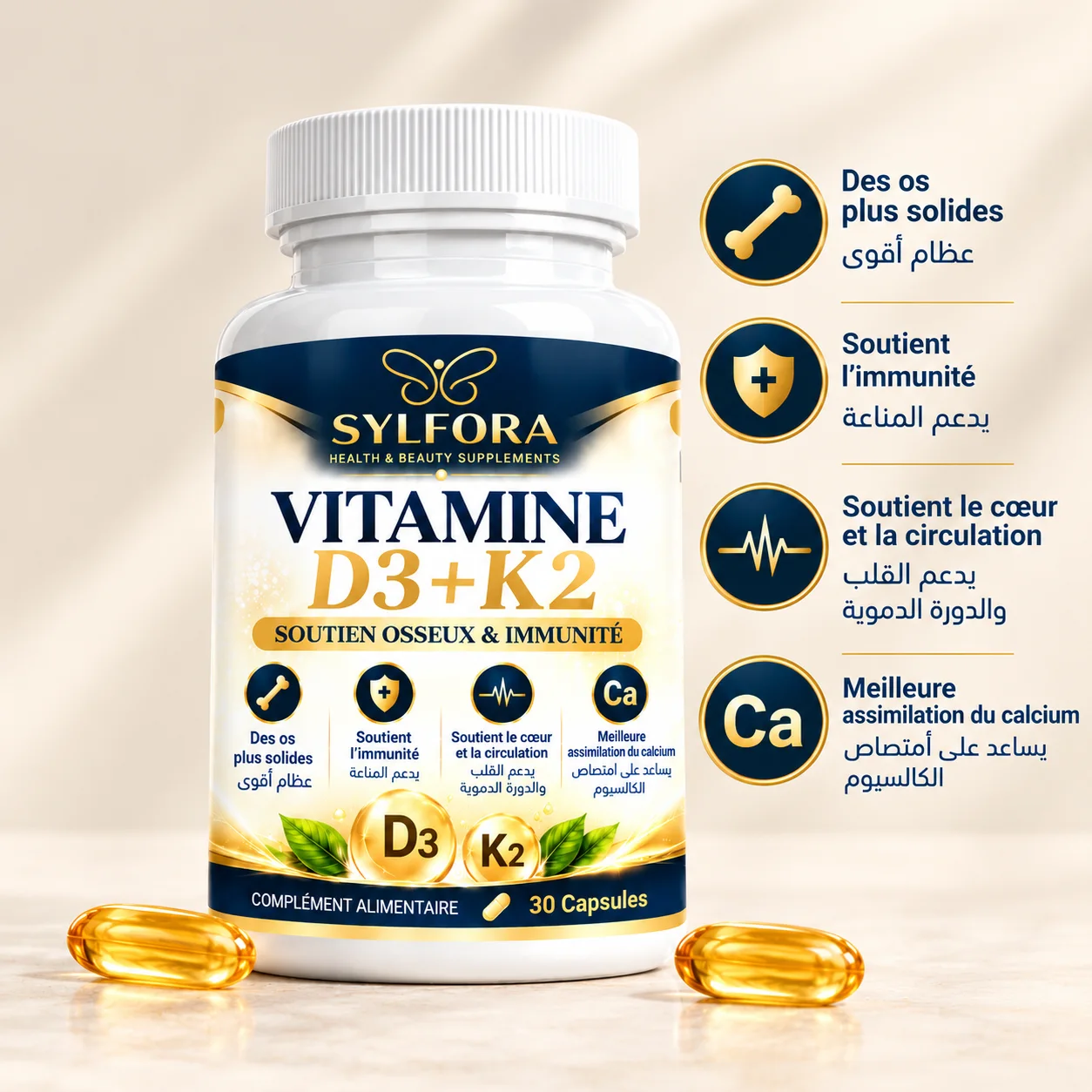 VITAMINE D3+K2