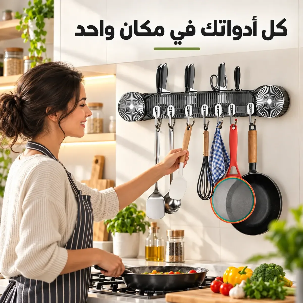 منظّم أدوات المطبخ