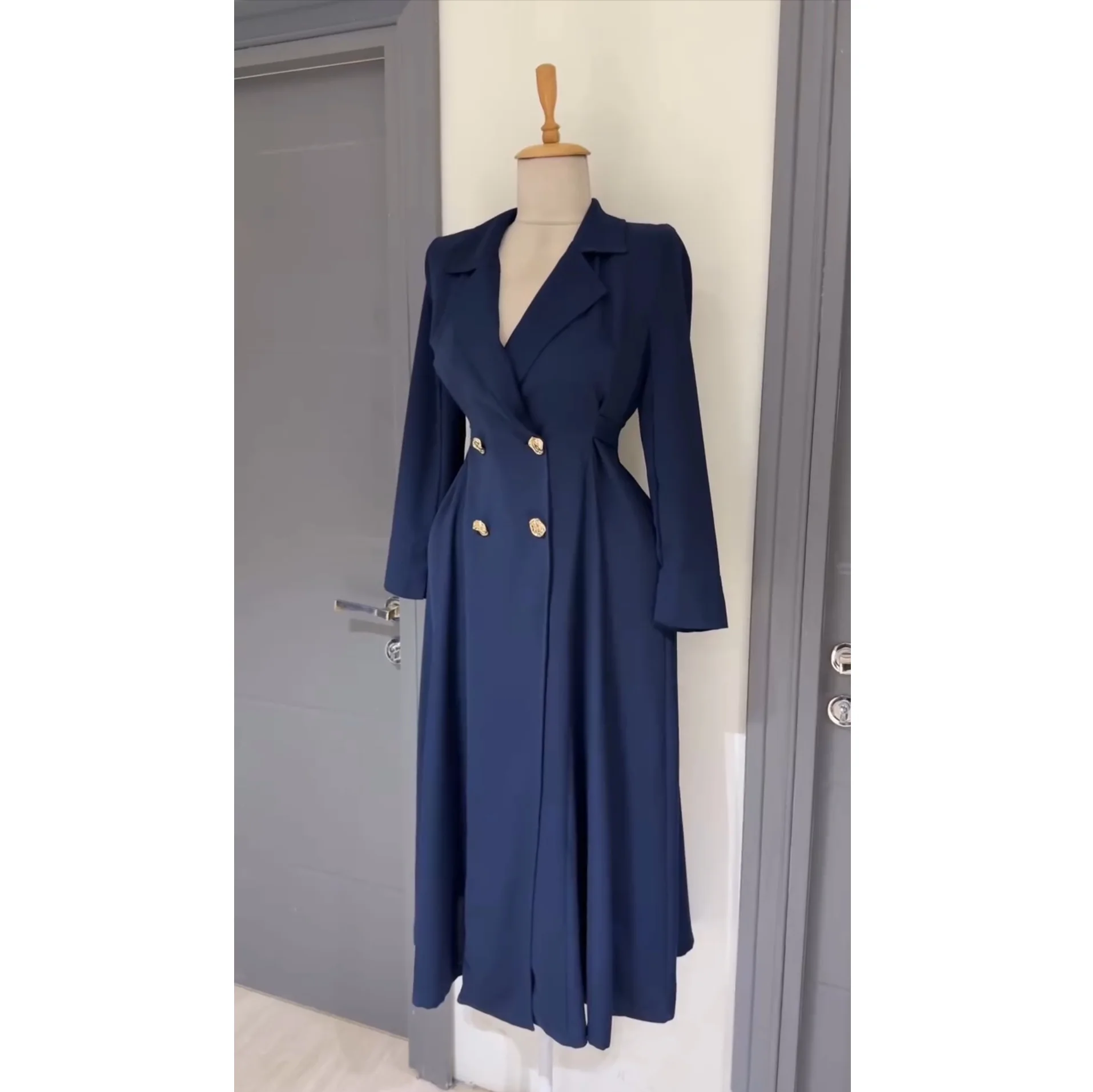 Robe blazer cloche