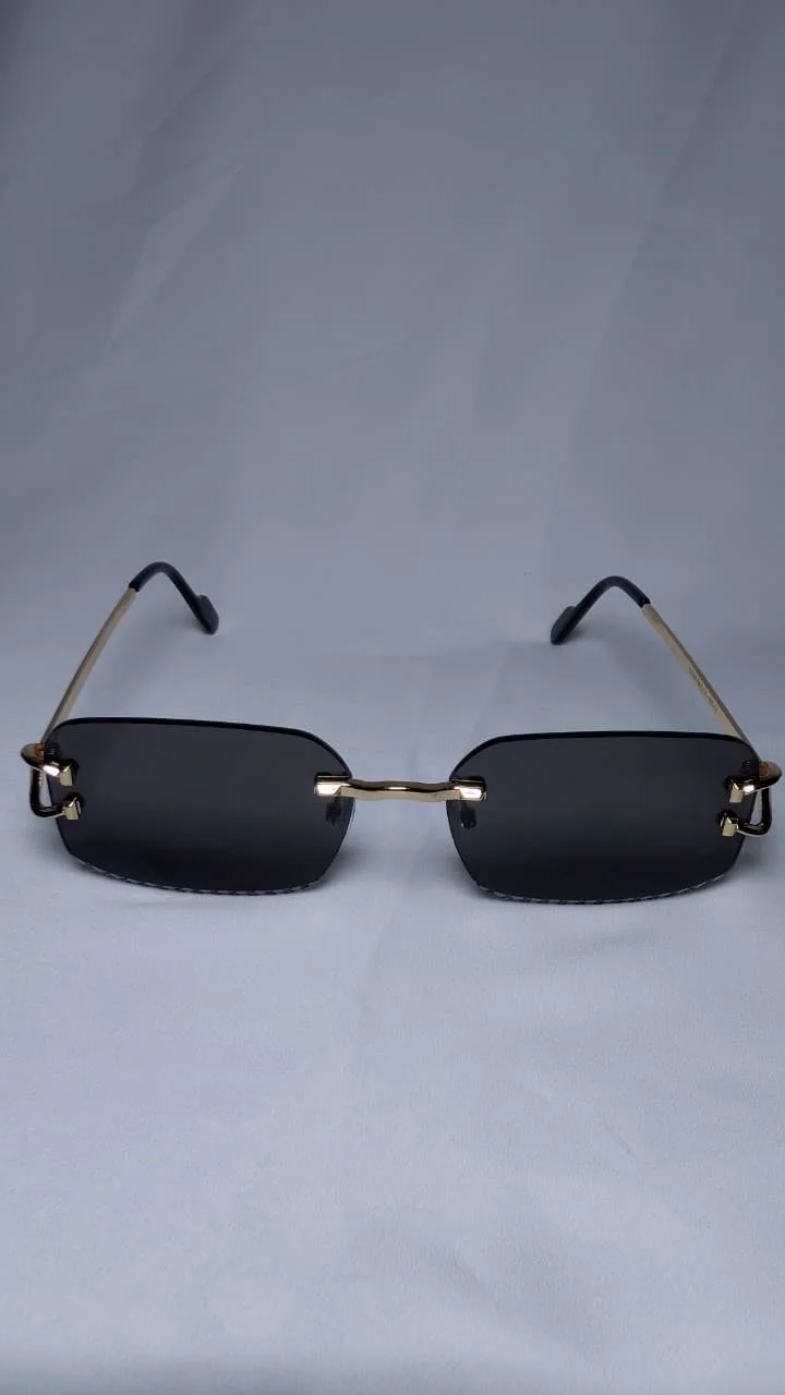 Lunette Diamond-cut Noir