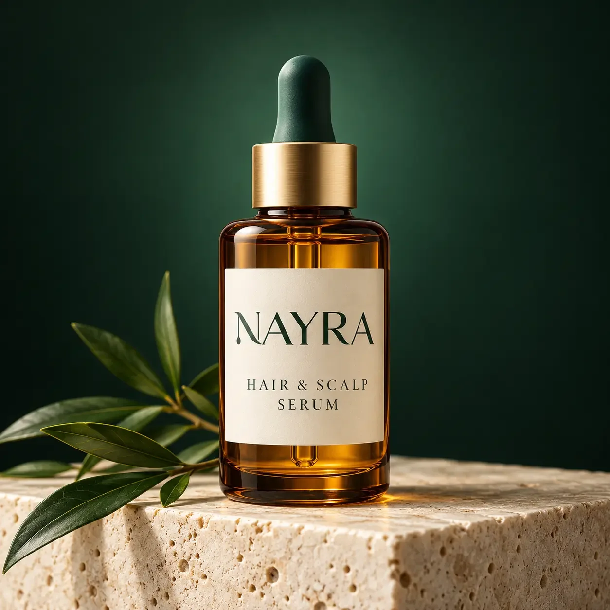 تصوّر عبوة سيروم الشعر من NAYRA