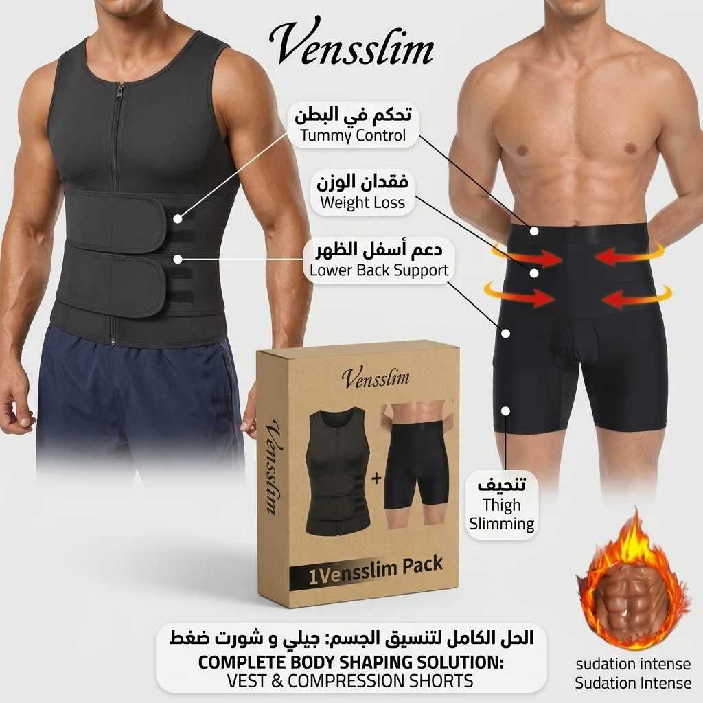 جيلي الضغط المزدوج + شورت تنحيف الفخذين