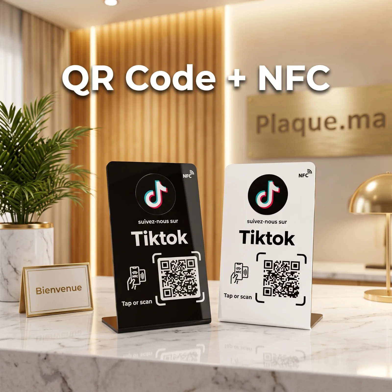 Plaque TikTok
