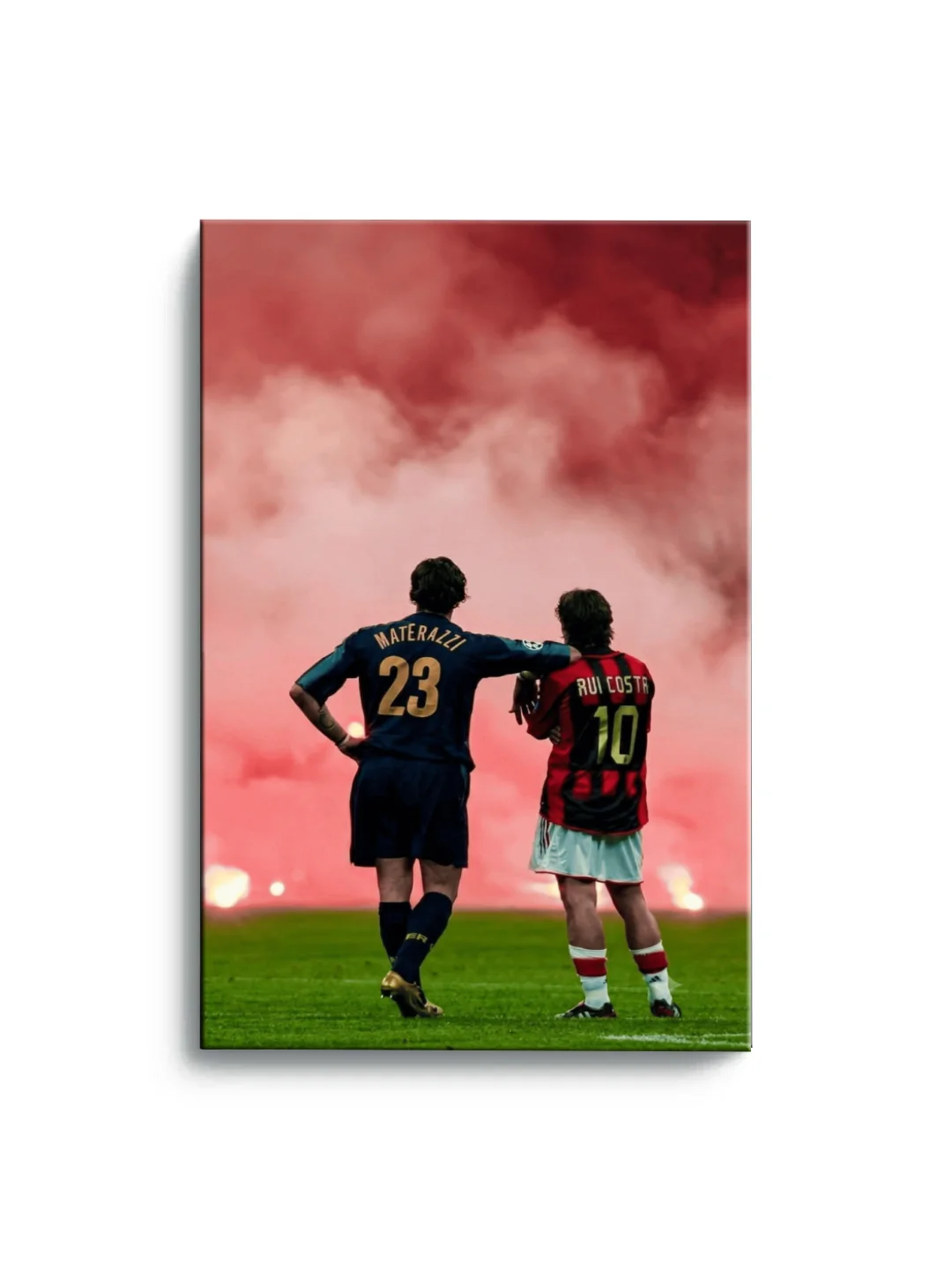 Materazzi & Rui Costa Tableau Derby de Milan