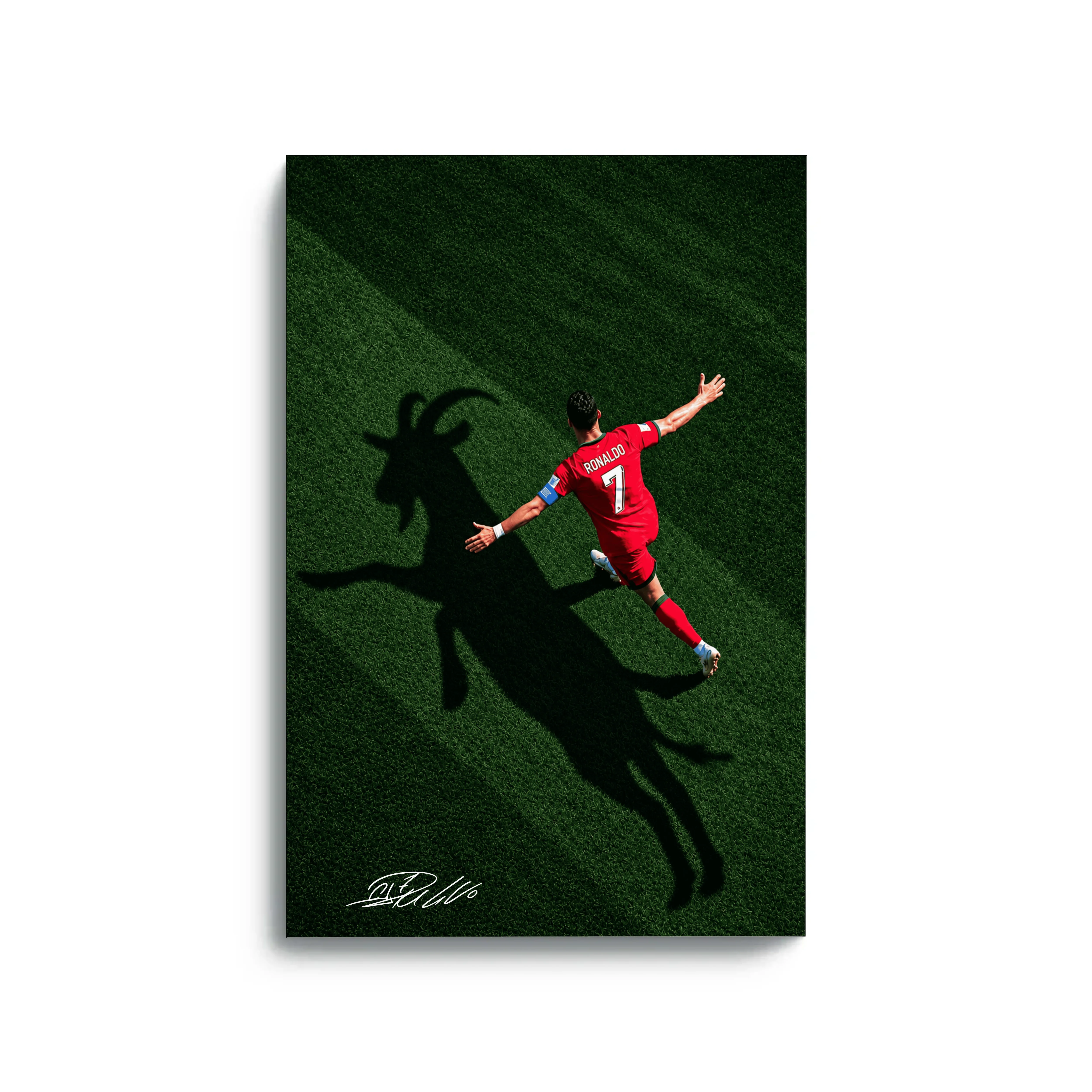 L'Ombre du GOAT Tableau Déco Football