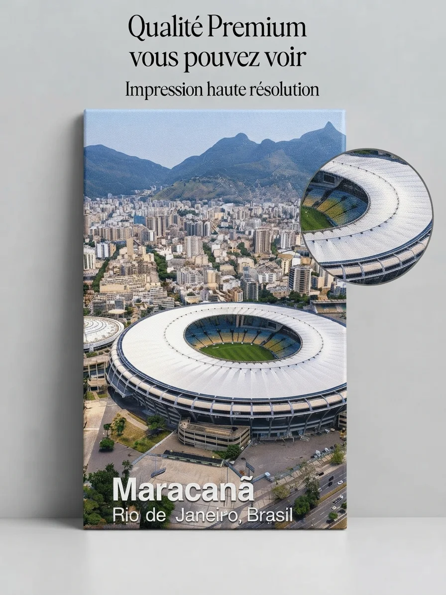 Maracanã, Rio de Janeiro | Tableau Déco Football