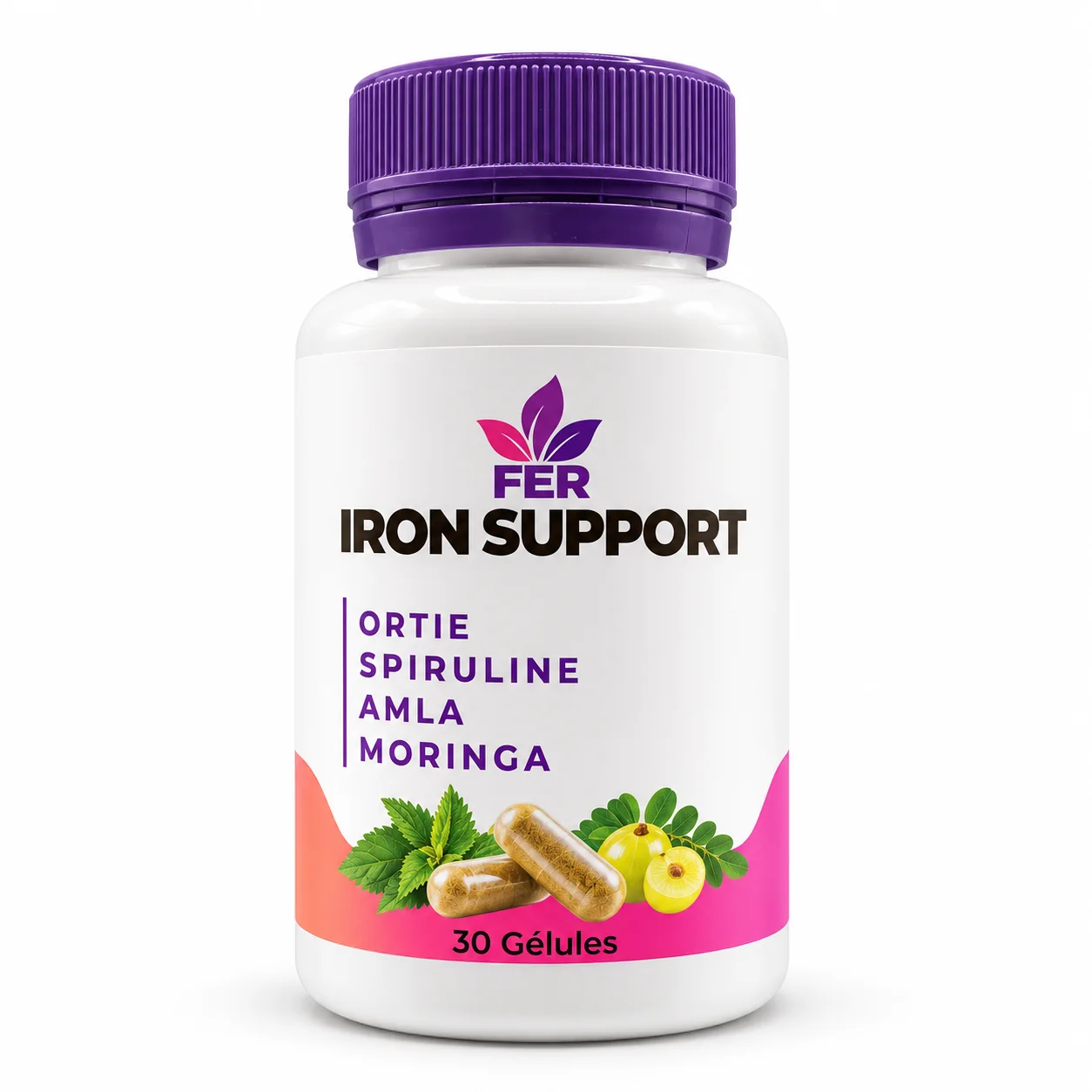 3 / 3    مكمل غذائي طبيعي لدعم الحديد والطاقة | FER Iron Support