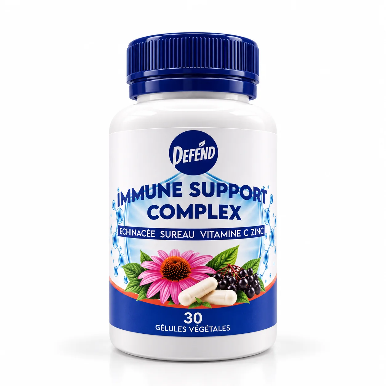 مكمل غذائي نباتي لدعم الجهاز المناعي | DEFEND Immune Support Complex