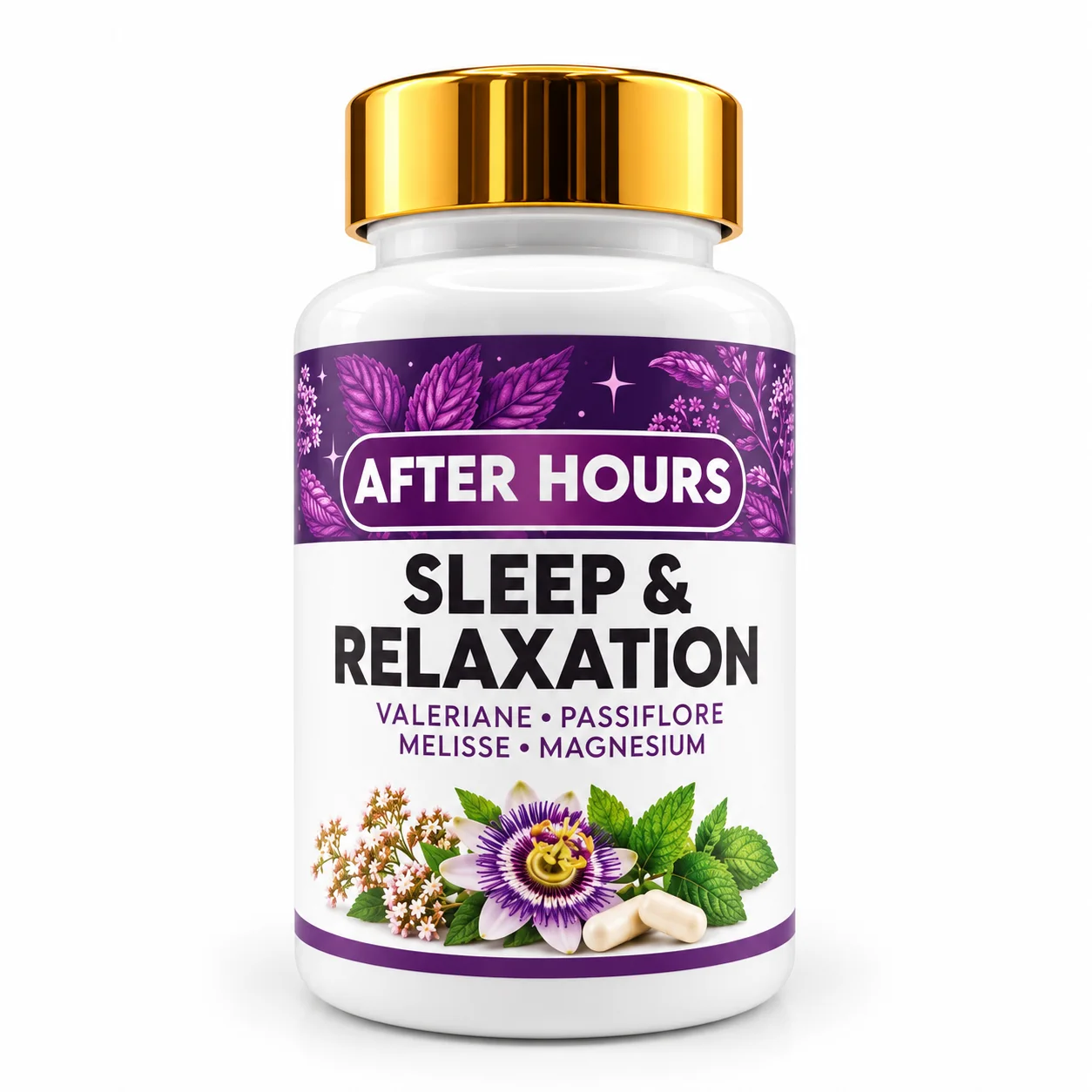 مكمل غذائي للمساعدة على الاسترخاء والنوم | AFTER HOURS Sleep & Relaxation