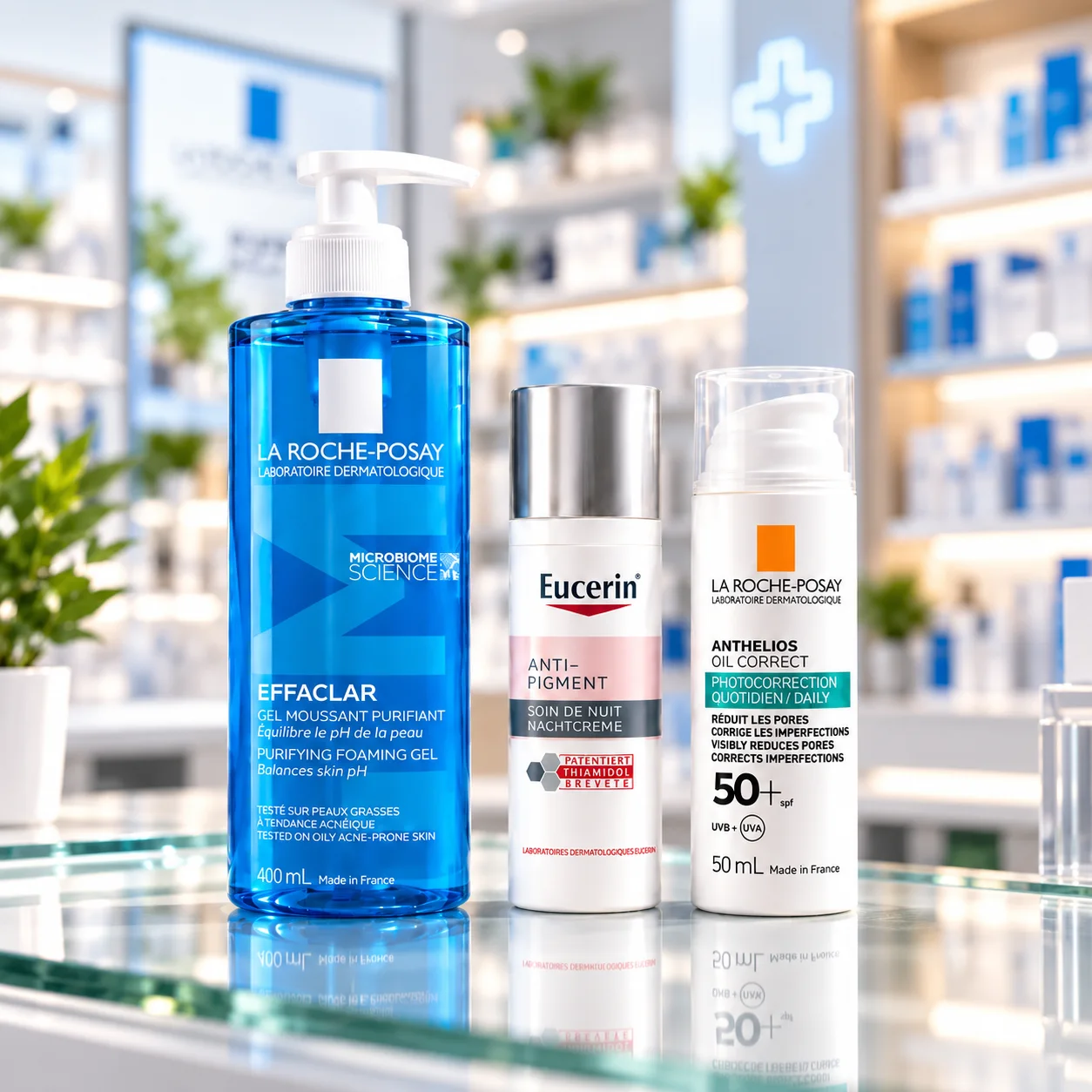 Routine la roche et eucerin