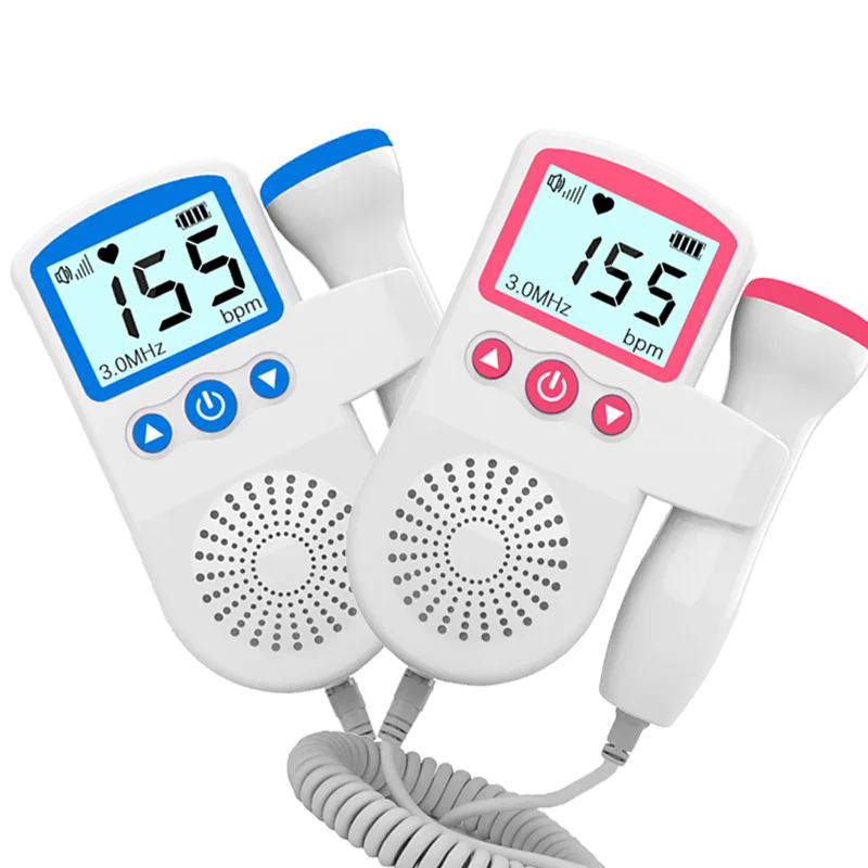 Doppler Fœtal Portable & Écouteur de Battements de Cœur Bébé IMDK — Détecteur d'Échographie Prénatal avec Écran Couleur & Sonde 3.0 MHz
